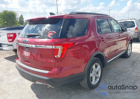 2018 Ford Explorer Xlt из США, поврежденный, VIN 1FM5K7D80JGA87170